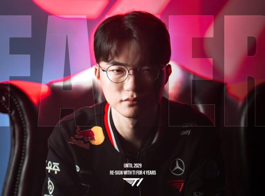 Faker يجدد عقده مع T1 حتى 2029