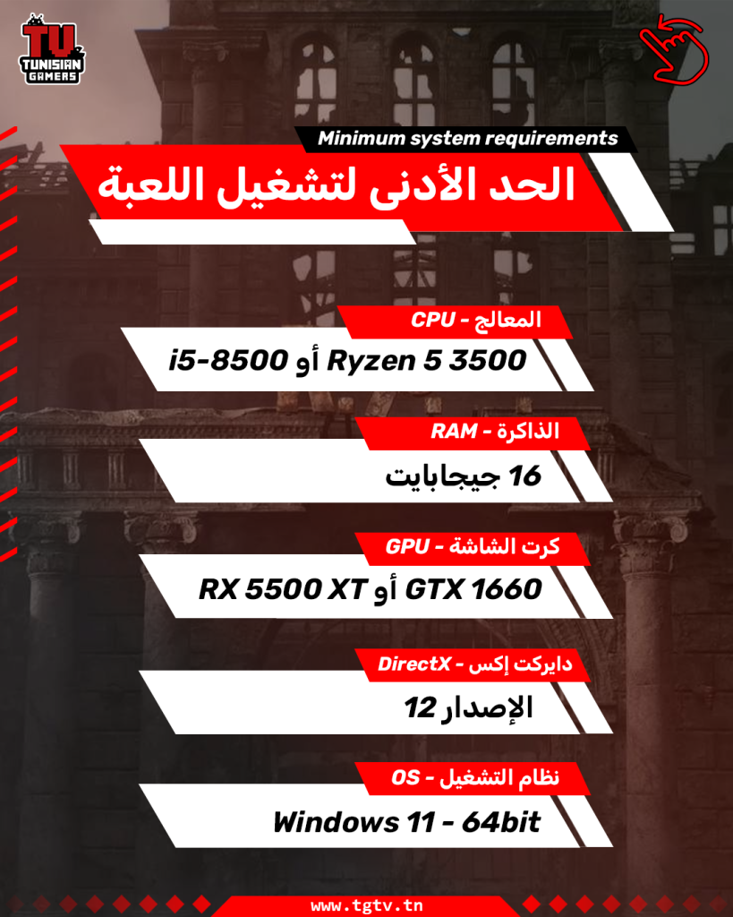 متطلبات تشغيل Resident Evil Requiem